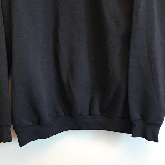 Tultex XL Y2K 90s vintage Mickey Disney black sweater - Picture 7 of 7